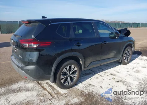 2023 Nissan Rogue Sv Intelligent Awd из США, поврежденный, VIN JN8BT3BBXPW485016